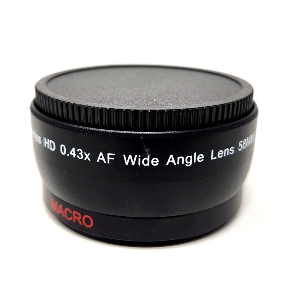Ultimaxx 58MM Studio Series HD 0.43x AF Wide Angle Macro Lens Japan Optics